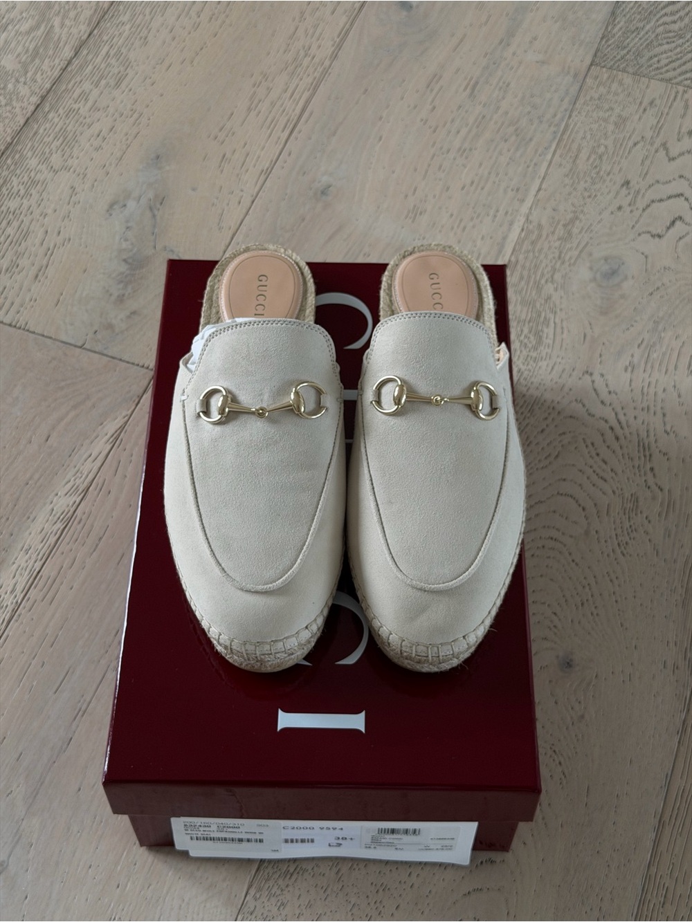 Gucci horsebit espadrille